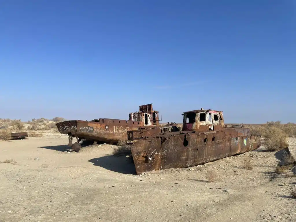Aral Sea Lake 2025: A Devastating Transformation of Nature 3 ghost ships