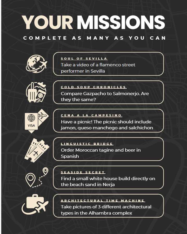 Sample mission from Gamified Travel Addon from The Verse Voyager