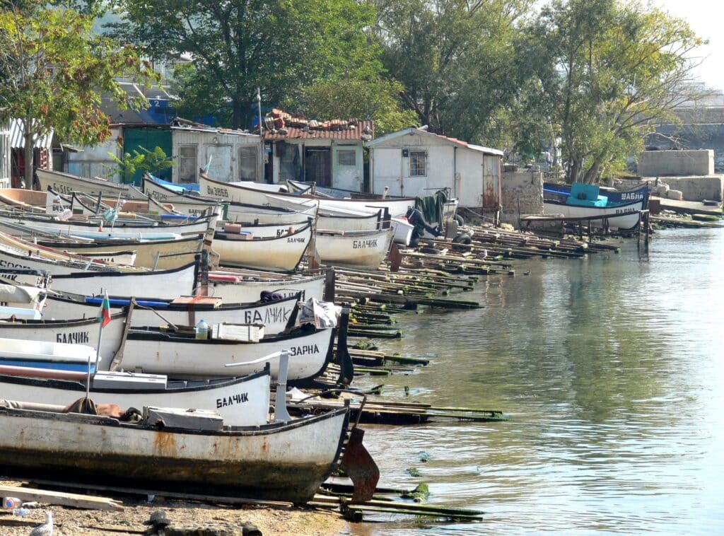 Balchik boats