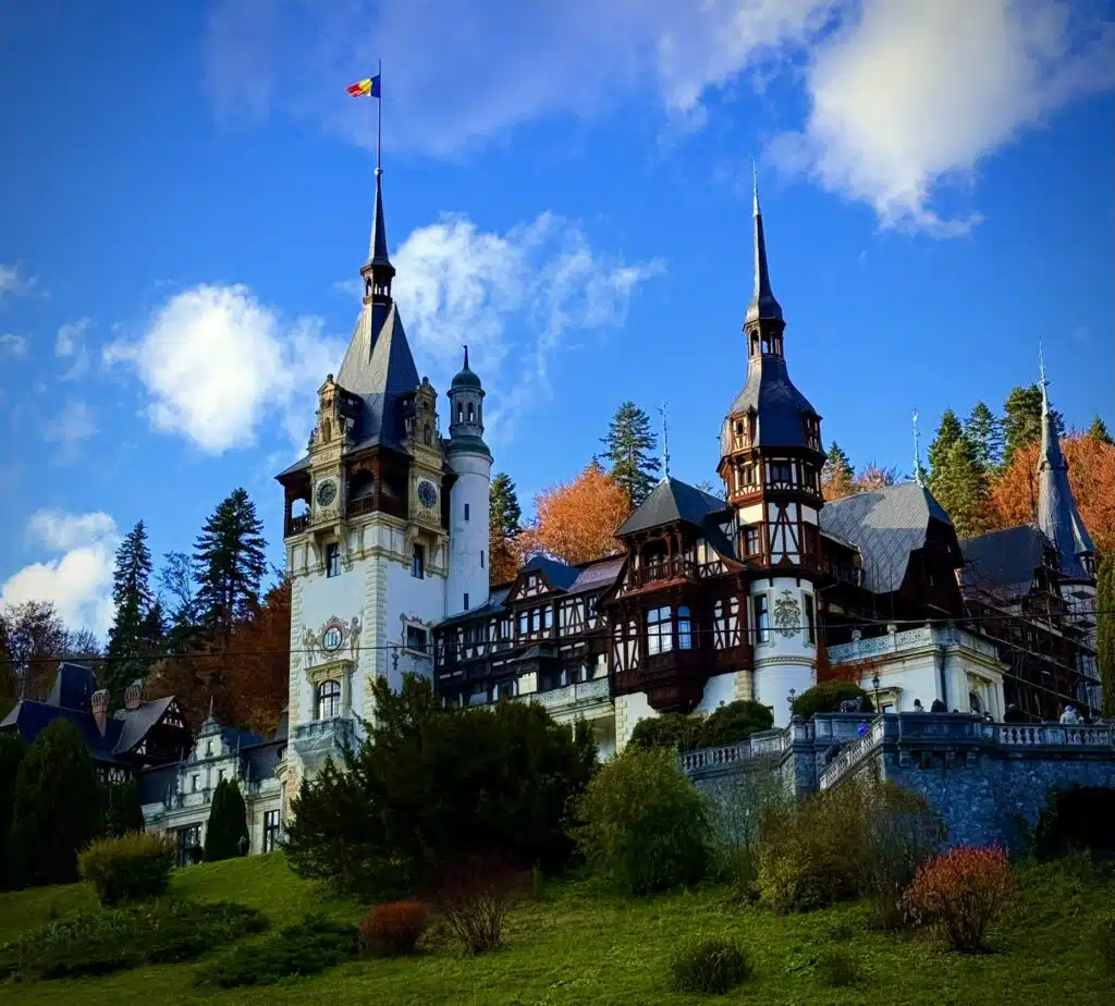 Romania 7 day trip, Peles Castle stop in Sinaia