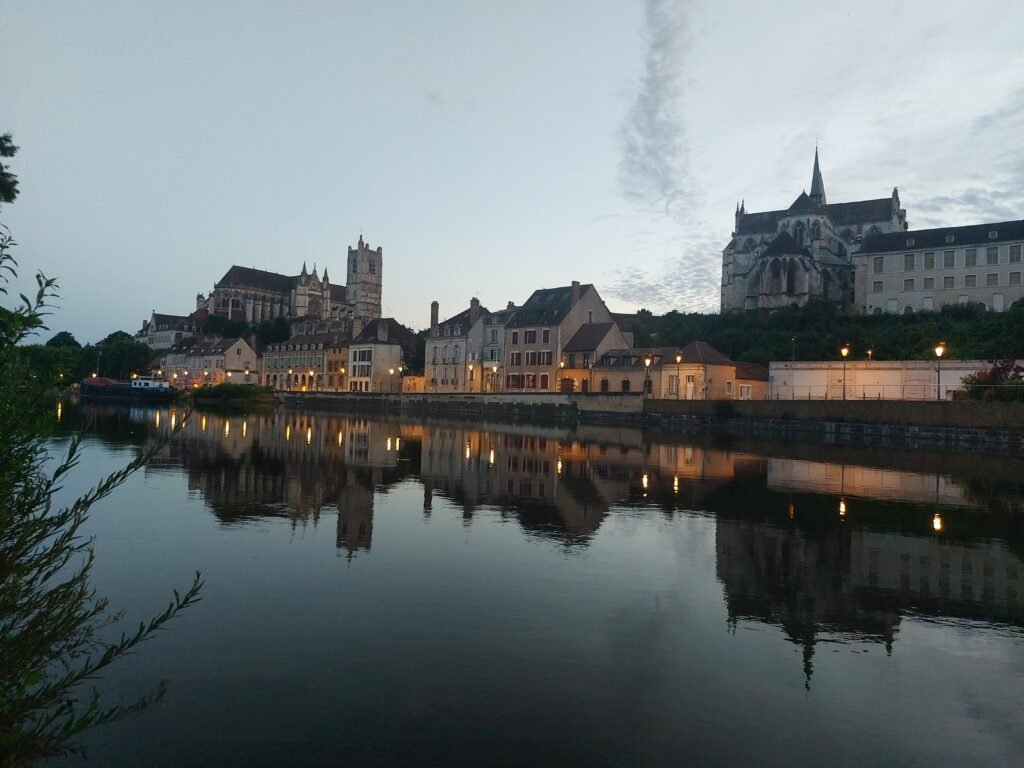 The 15 Best Places In France, Region By Region (An Honest Field Guide) 9 Auxere while cycling Burgundy, water canals