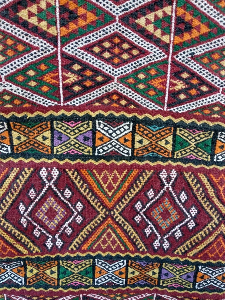 The Labyrinths of the M'zab Valley: In Search of the Cyclopes of Ghardaïa 8 Berber Mozabite carpet