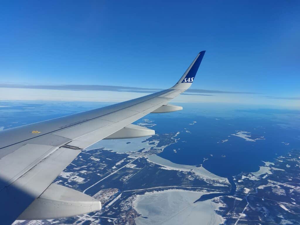 Flight over Bothnia gulf best things to do in Sweden