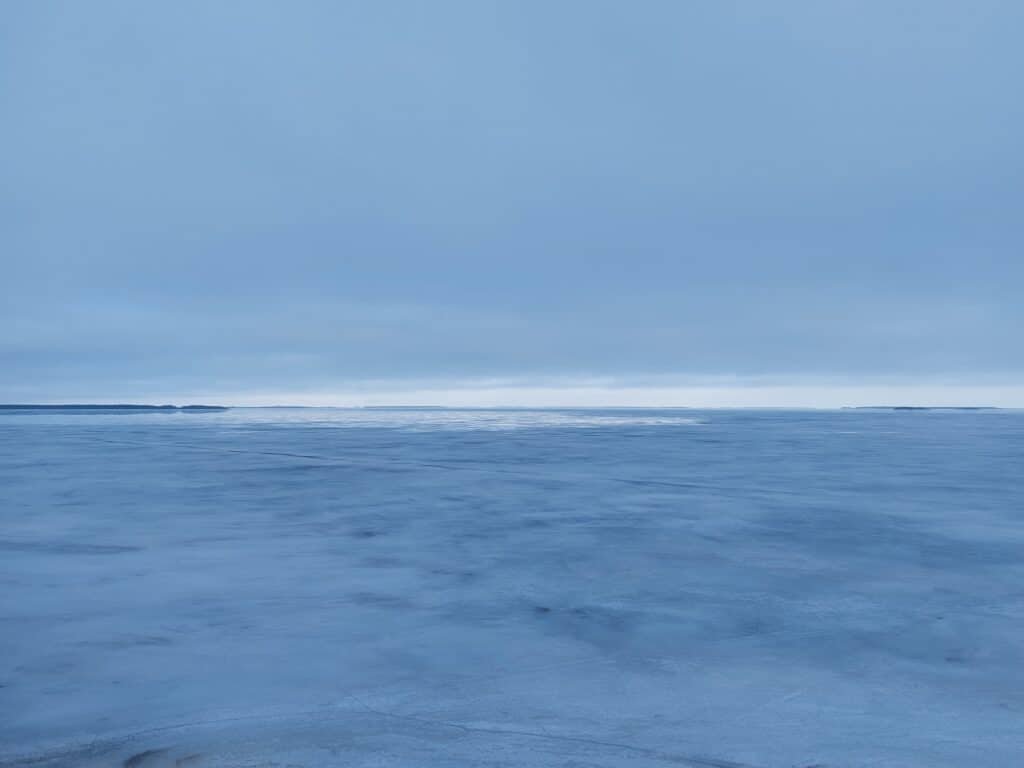 frozen sea sweden Haparanda archipelago
