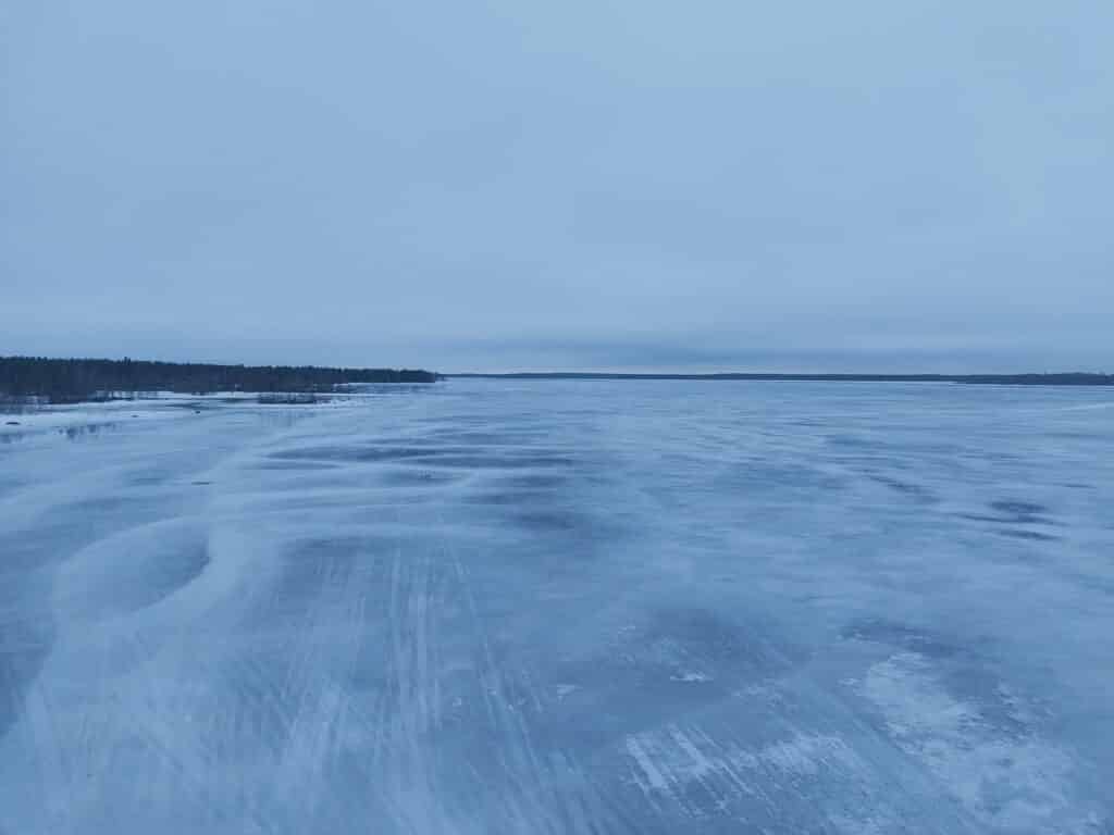 Golf of Bothnia frozen