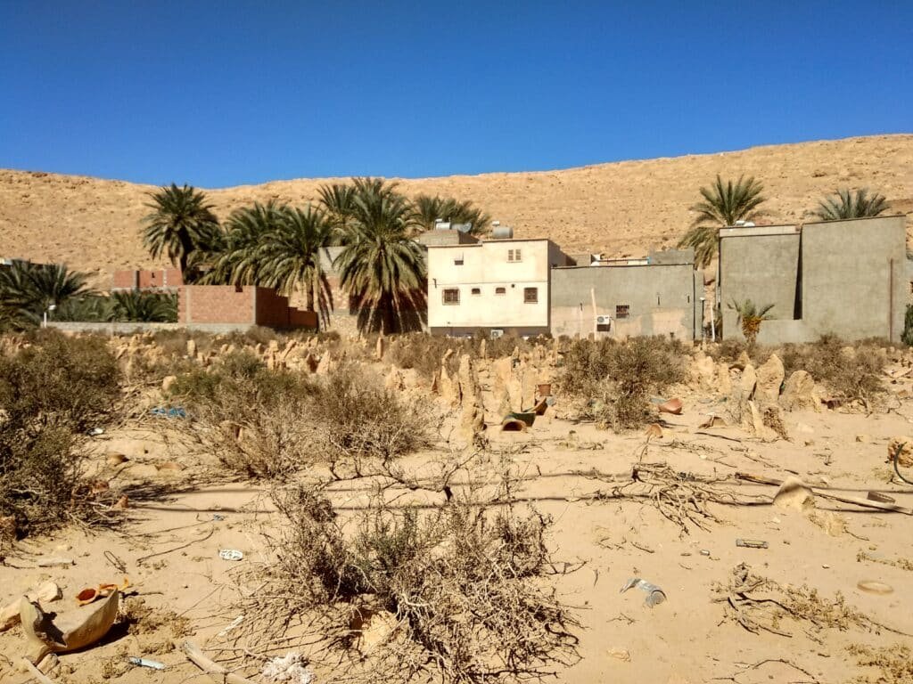 The Labyrinths of the M'zab Valley: In Search of the Cyclopes of Ghardaïa 24 M'zab cemetery