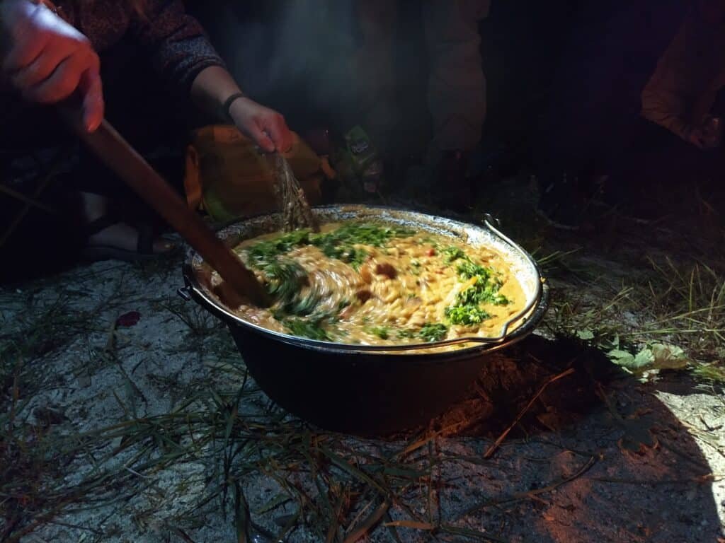A Guide to Wild Romania: from the Carpathian Mountains to the Danube Delta 25 Food made in a cauldron